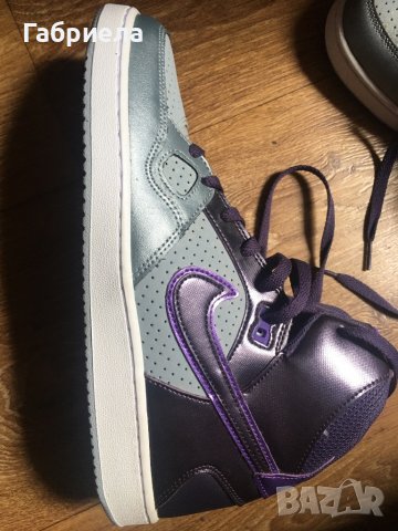 Лилави оригинални кецове Найк/Nike, снимка 4 - Кецове - 40139614