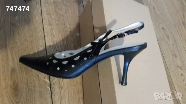 Естествена кожа, 39 номер, снимка 4 - Дамски обувки на ток - 51192922