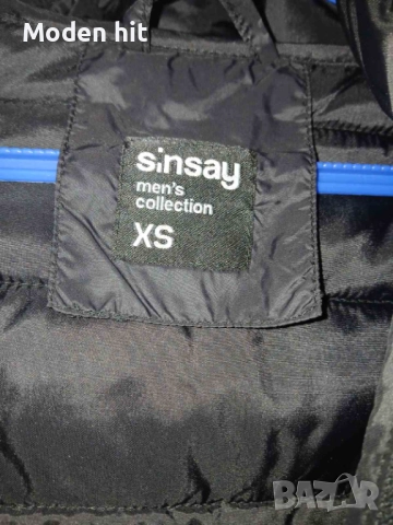 Есенно яке с качулка за мъж/тийнеджър размер XS /черно/, снимка 9 - Якета - 51990644