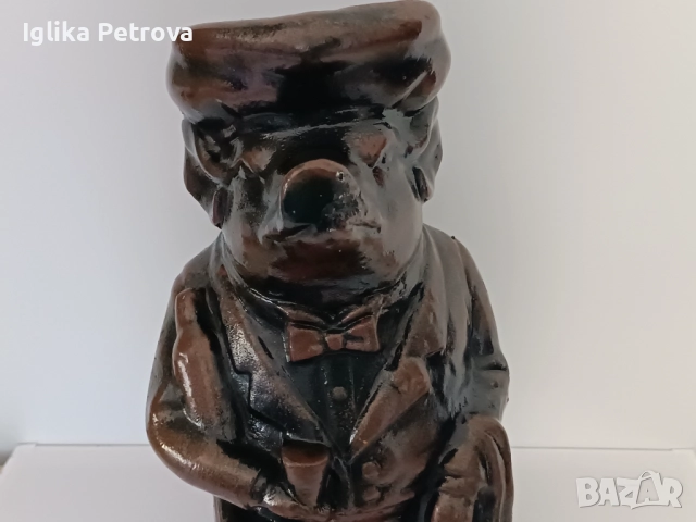 Ретро, винтидж,керамична кана, снимка 6 - Антикварни и старинни предмети - 51793534