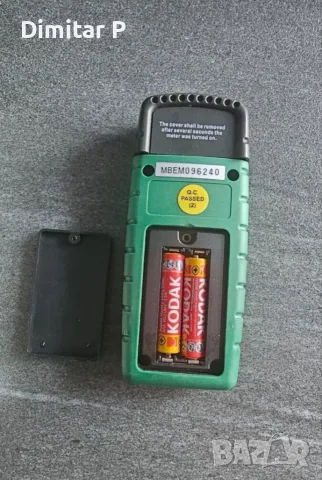 Влагомер за дърво и бетон Mastech MS6900, снимка 4 - Измервателни инструменти - 56283115