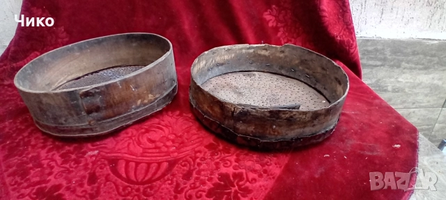 2бр стари сита за брашно, снимка 4 - Антикварни и старинни предмети - 52442754