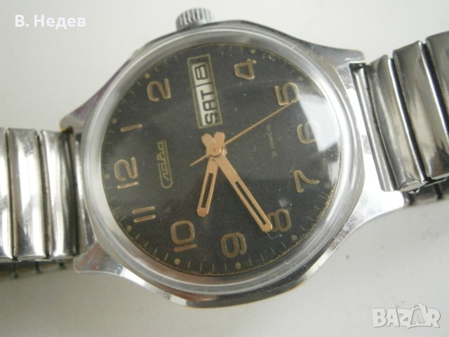 СЛАВА, кал. 2428, Russia, cal. 2428, case 39,0mm, MILITARY!, снимка 2 - Мъжки - 34171619