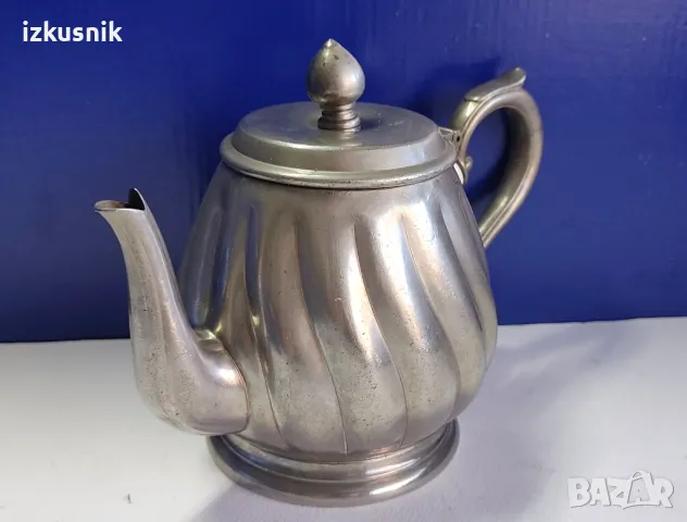 Старинен чайник от EDUARD HUECK, снимка 2 - Колекции - 48282860