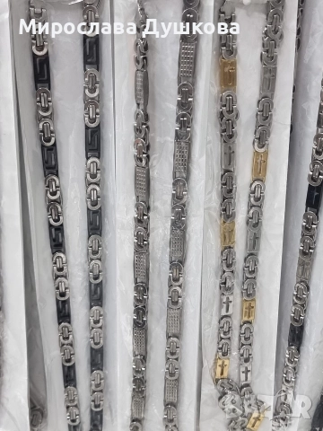 медицинска стомана 60 см ланци, снимка 11 - Колиета, медальони, синджири - 52860176