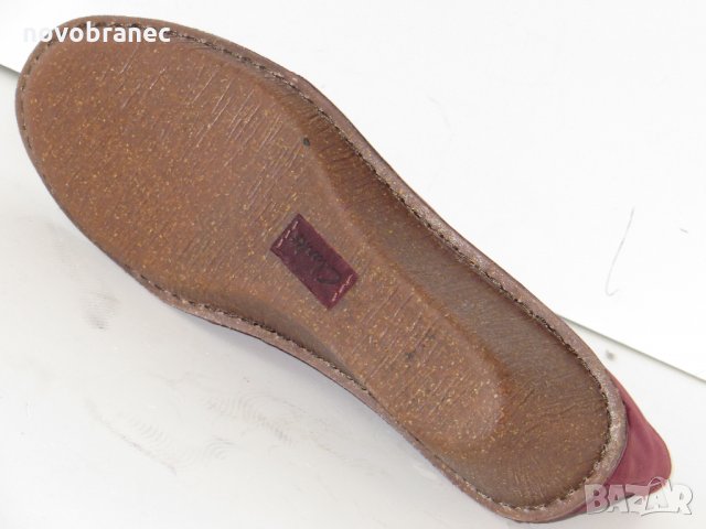 Clarks 41 полуботи платформа обувки естествена кожа, снимка 9 - Дамски боти - 35916171