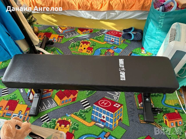 Хоризонтална сгъваема фитнес лежанка, снимка 11 - Фитнес уреди - 53132223