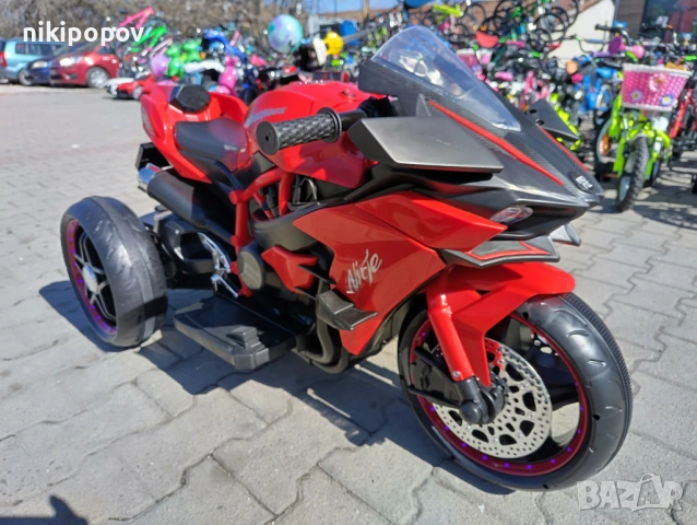 KAWASAKI акумулаторен мотор NINJA червен