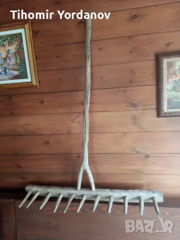 Стар дървен търмък.