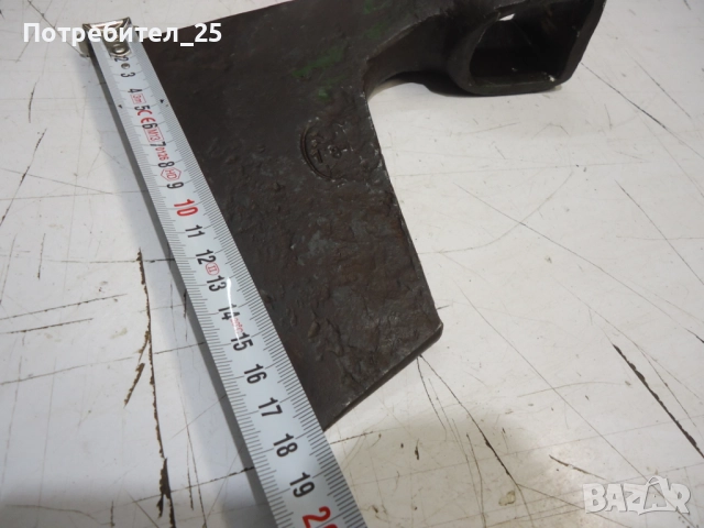 Кована брадва с маркировка, снимка 3 - Други инструменти - 52437664