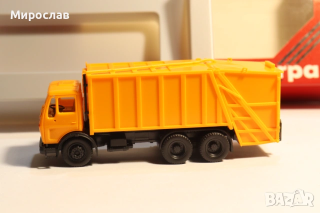 HERPA H0 1/87 MERCEDES БОКЛУКЧИЙСИ KАМИОН МОДЕЛ КОЛИЧКА, снимка 4 - Колекции - 53307393