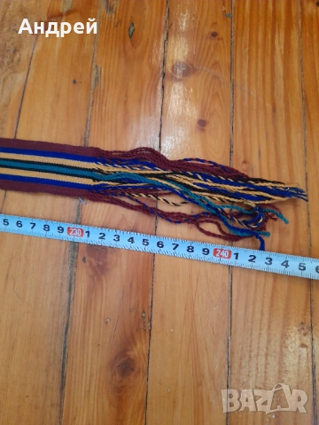 Колан за народна носия,тъканица #28, снимка 4 - Антикварни и старинни предмети - 53801927