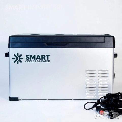 Хладилник за автомобил с компресор Smart Cooler 30L, 12/24 V, с LCD дисплей и Bluetooth, снимка 3 - Хладилни чанти - 51858854