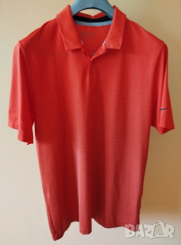 тениска Nike- Golf- dri fit-размер M- оранжев