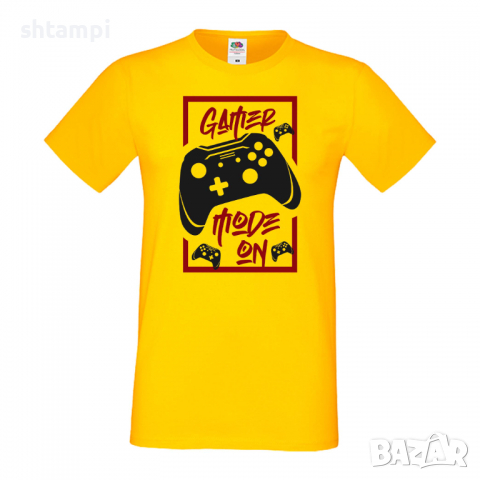 Мъжка тениска Gamer Mode On, снимка 9 - Тениски - 36193219