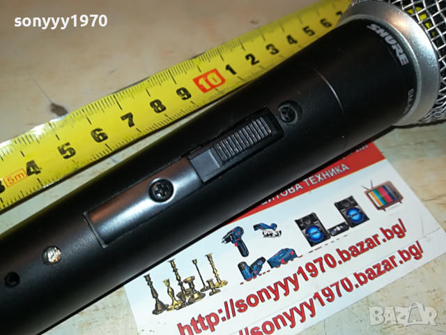 shure profi mic sm58-ВНОС ENGLAND 0104221728, снимка 5 - Микрофони - 36310362