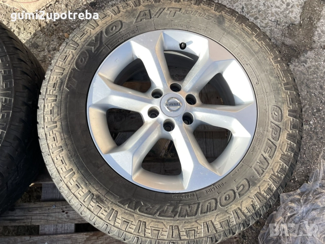 17цола Джанти 6х114,3 Nissan Navara Pathfinder 7J et30 Оригинал, снимка 5 - Гуми и джанти - 51955494