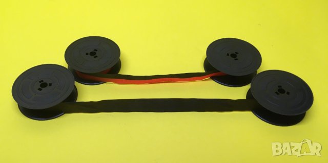 Универсални ленти ролки за всякакъв вид пишещи машини черно,синьо,черночервено, снимка 7 - Друго - 41386237