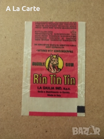 Картинки от дъвки Rin Tin Tin, снимка 2 - Колекции - 51702235