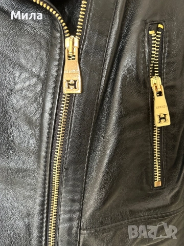 Hermes шикозно яке от естествена кожа, снимка 7 - Якета - 51764479