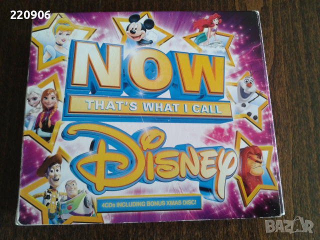 4CD комплект Disney Music
