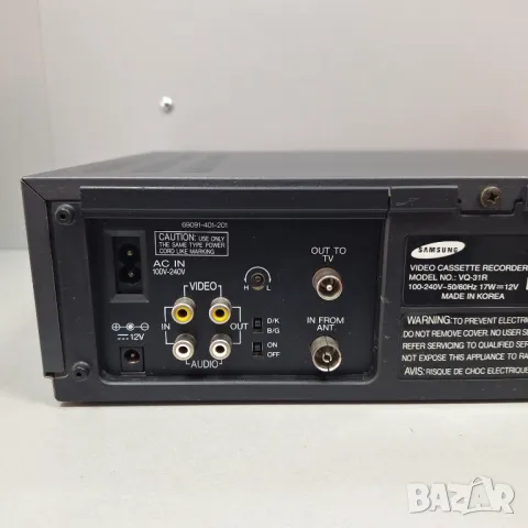 Видеокасетофон SAMSUNG Модел: VQ-31R ,записващо, снимка 9 - Плейъри, домашно кино, прожектори - 49168037