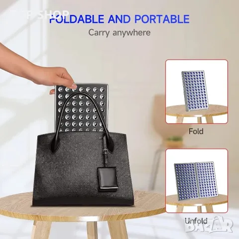 Домашен солариум Gozion 24W 182 диода , снимка 6 - Маши за коса - 48804964