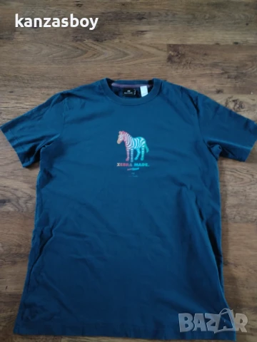 paul smith zebra - страхотна мъжка тениска S, снимка 5 - Тениски - 51417326