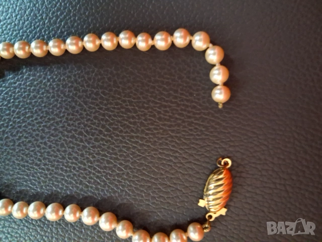 Дамско колие - перли и обеци, снимка 2 - Колиета, медальони, синджири - 47324874