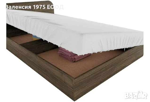 Легло персон и половина с повдигащ механизъм Сити 2011 сонома, орех или комбинация бяло/ арвен, снимка 4 - Спални и легла - 29579177