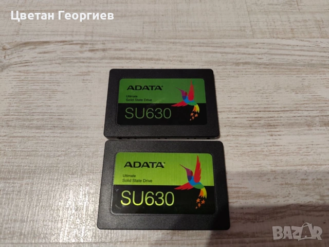 Продавам SSD дискове Adata SU630 480Gb, снимка 2 - Твърди дискове - 53192367