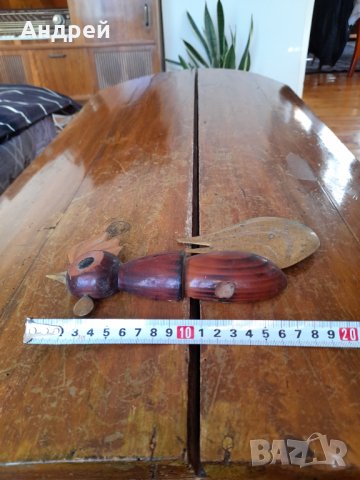 Стара дървена декорация Петел,Петле, снимка 5 - Други ценни предмети - 44165459