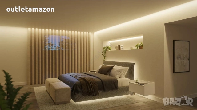 Philips - LED RGBW димируема лента Hue WHITE AND COLOR AMBIANCE 3m , снимка 7 - Лед осветление - 53073466