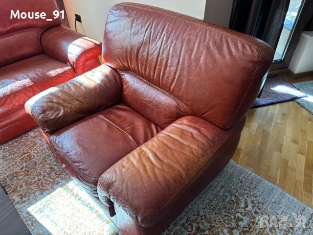 Холна гарнитура - диван, фотьойл, кресло, снимка 3 - Дивани и мека мебел - 47734615