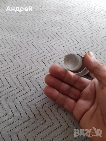 Стара стъклена запушалка,тапа за гарафа, снимка 4 - Други ценни предмети - 52978469