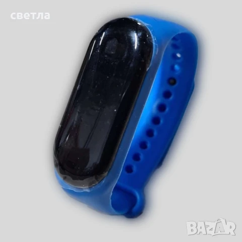 Детски LED часовник, водоустойчив, гумена каишка, цифров дисплей, снимка 2 - Детски - 51378624