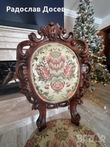 Трапезна барокова маса  ДЪРВОРЕЗБА УНИКАТ !!!!! , снимка 15 - Маси - 48344842