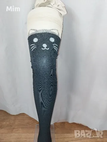 М/L Чорапогащник с коте, снимка 4 - Бельо - 48636431