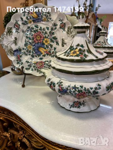 Centerpiece, Супник/Терин Каподимоте с поднос, снимка 2 - Декорация за дома - 44463428