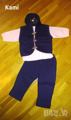 Нов комплект за момиче, р. 80