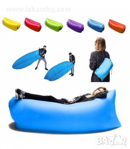 САМОНАДУВАЩ СЕ ДЮШЕК, ЛЕГЛО, ШЕЗЛОНГ, БАРБАРОН LAZY BAG - код 1455, снимка 8 - Други - 34013374