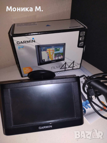 Навигация Garmin NUVI 44 LM - диагонал 4'3 inch., снимка 3 - Garmin - 44737244