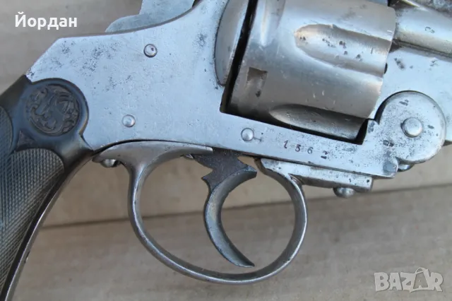 Белгийски револвер ''Смит и Вессон''Smith & Wesson, снимка 3 - Антикварни и старинни предмети - 47471184