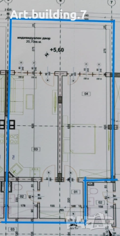 Двустаен апартамент с двор, снимка 2 - Апартаменти - 53525689