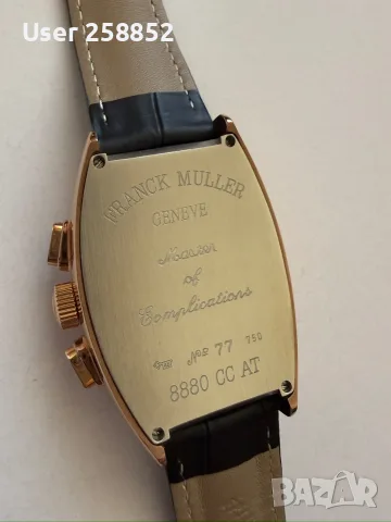 Franck Muller - Vintage Chronograph Quartz  - Мъжки часовник - Нов , снимка 18 - Мъжки - 53218912