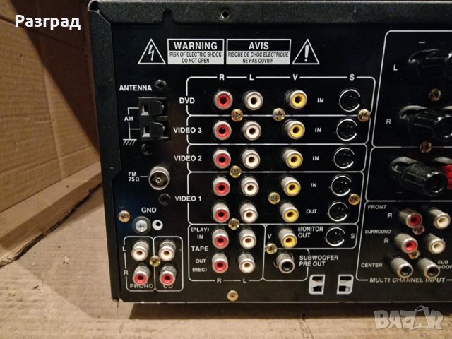 Ресийвър ONKYO TX-DS575, снимка 6 - Ресийвъри, усилватели, смесителни пултове - 40629467