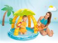 Бебешки басейн-Intex 1.02m x 86cm със сеник, снимка 2