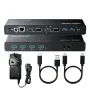 WAVLINK USB-C DisplayLink Docking Station с 2× HDMI/DP, Gigabit Ethernet и 6× USB 3.0, снимка 2