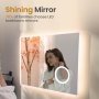 Ново EMKE® 7 в 1 LED Огледало за Баня - Водоустойчиво, Сензорен Контрол, Увеличение, снимка 2