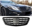 Черен лак/Хром решетка AMG Mercedes S класа W222 с Distronic, снимка 8